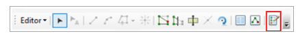 Fig.152: Active ArcMap Editor Toolbar