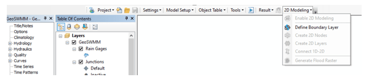 Fig.145: Define Boundary Layer Tool in 2D Modeling tools