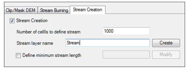 Fig.79: Stream Creation option