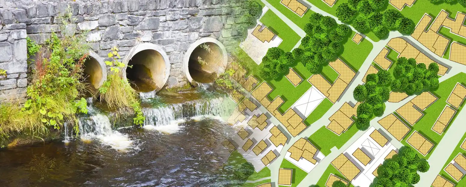 GeoSWMM integration of infrastructure elements and urban planning for efficient stormwater modeling