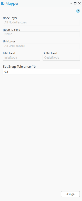 Figure 6.26 : ID Mapper Tool window