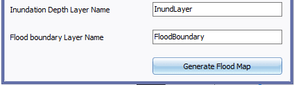 Fig.114: Defining layers’ name in Flood Mapping Tool