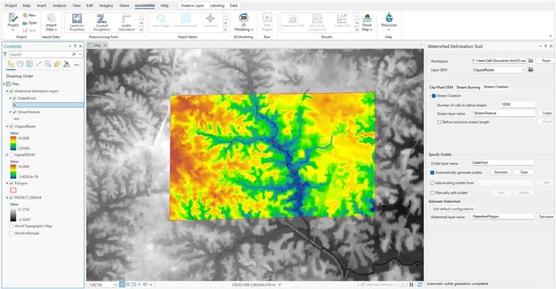 Fig.87: Specifying Outlet positions
