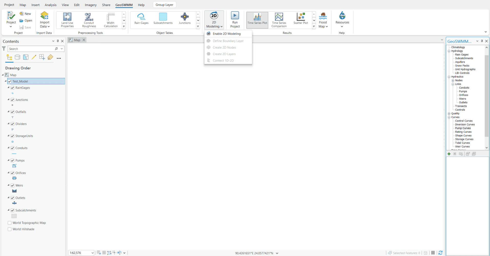 Figure 11.2 : Enable 2D Modeling from 2D Modeling Tools' list