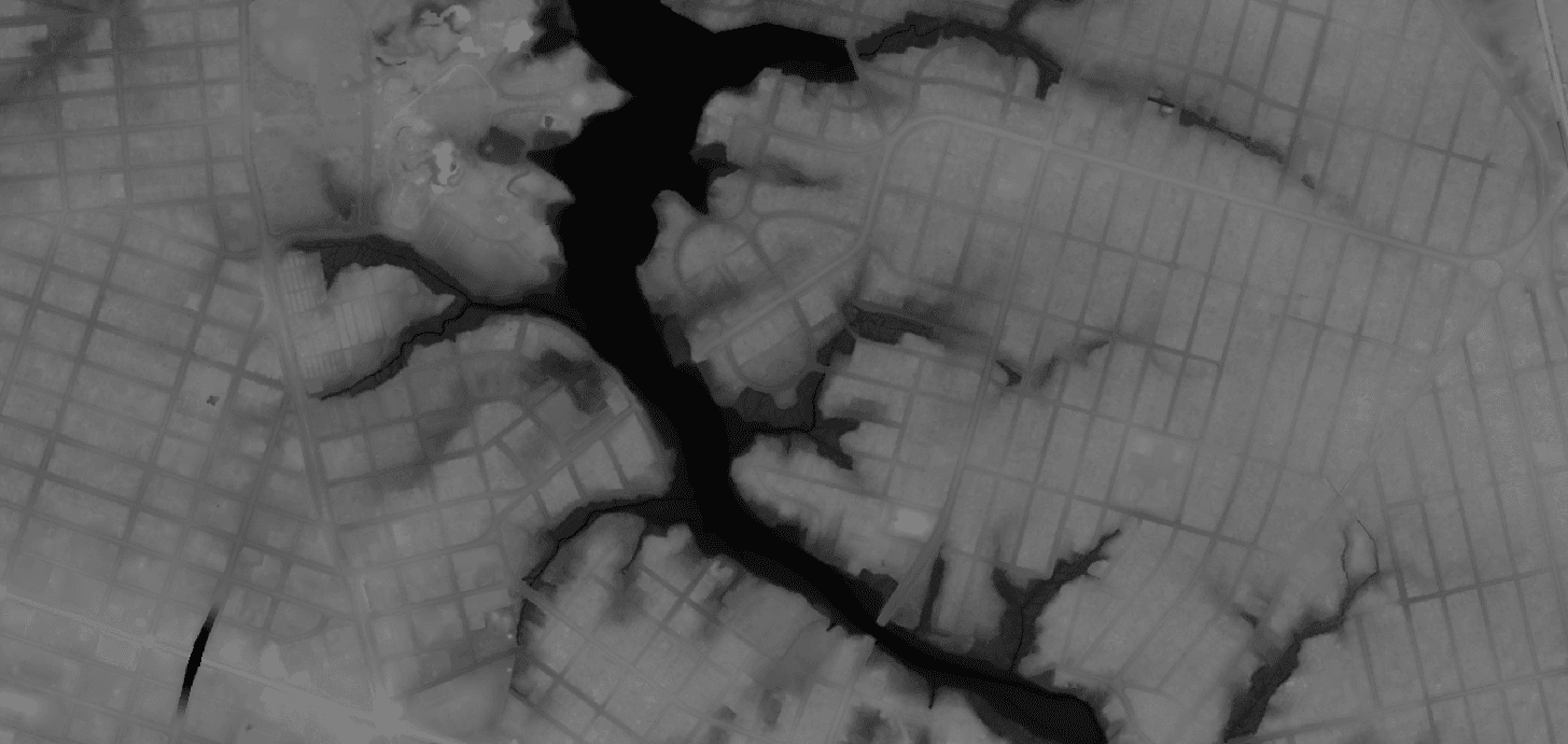 Figure 6.5 : Input Raw DEM