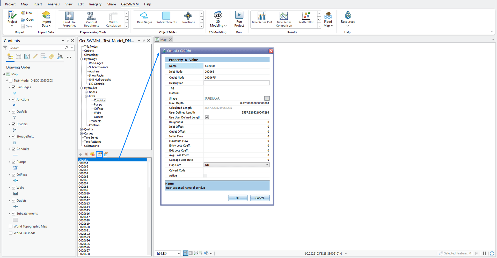 Figure 8.1 : Single object property editor