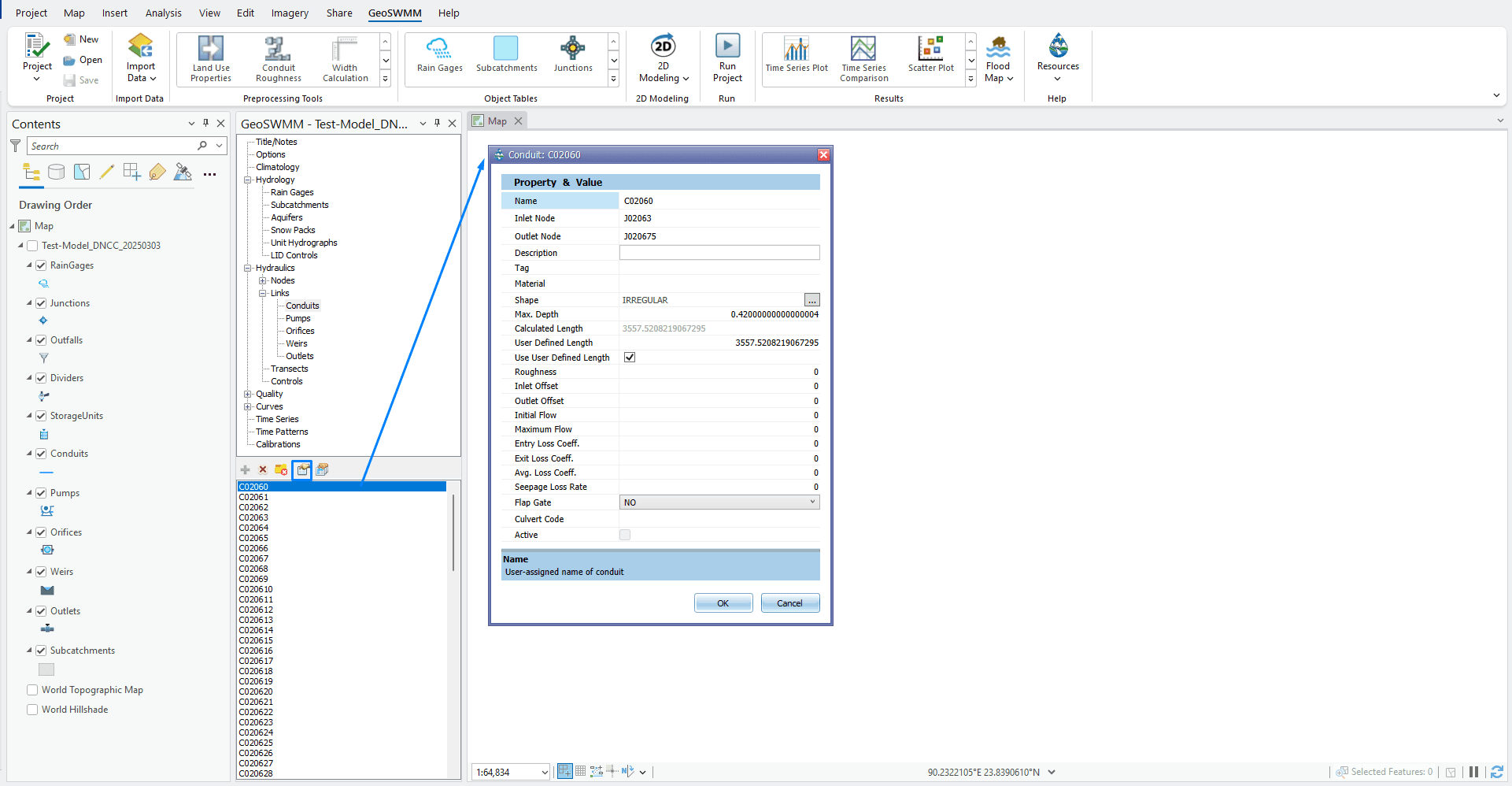 Figure 8.1 : Single object property editor