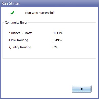 Figure 9.5 : Run Status form
