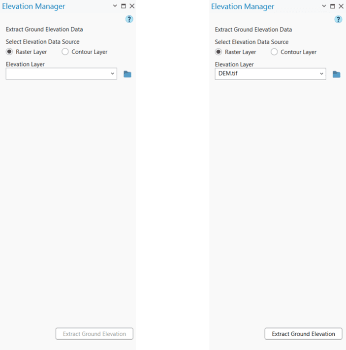 Figure 6.49 : Extracting Elevation from Raster Layer