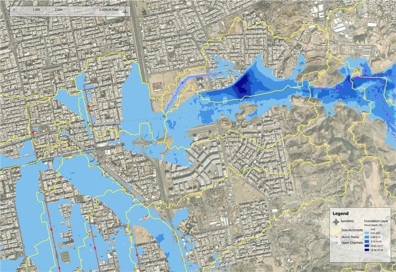 GeoSWMM 5.5.1 Flood Mapping Tool Enhancement