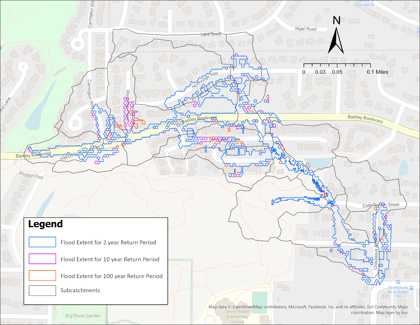 T10_Figure 2.10 : Comparison of Flood Extents for 2,10 and 100-year return period, 24-hour duration rainfall.png
